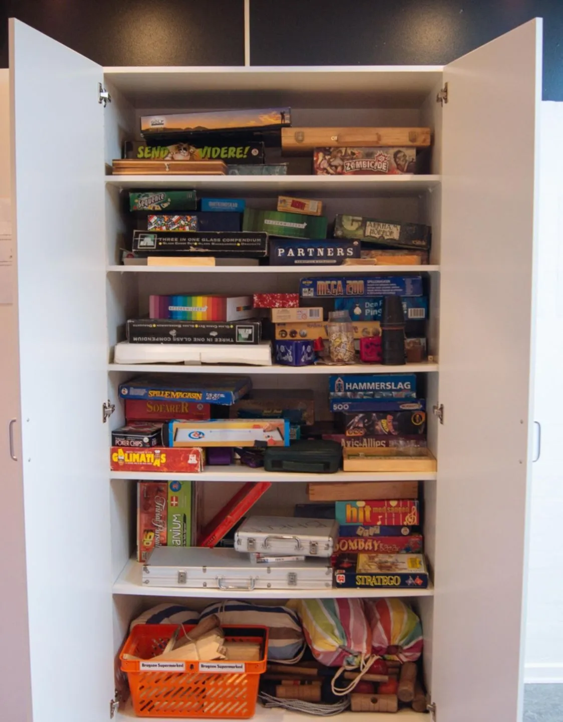 Board games in Common House